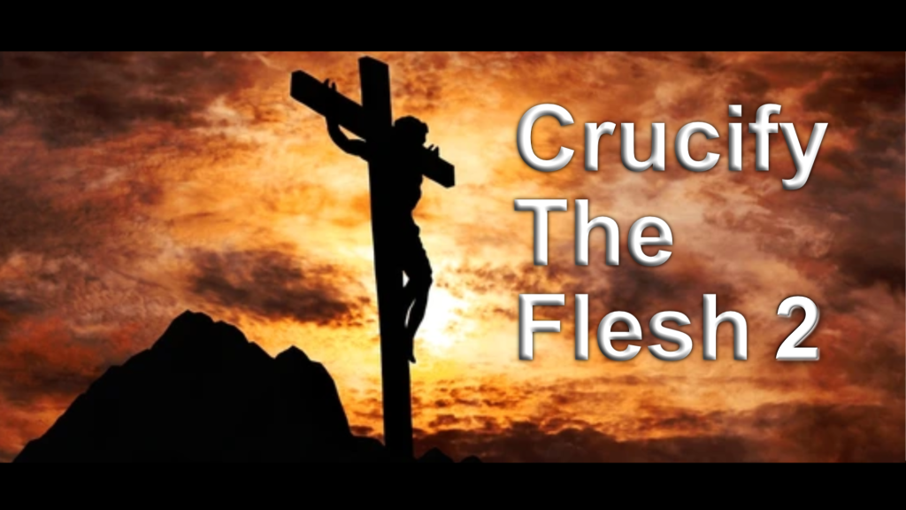 Crucify The Flesh Part 2